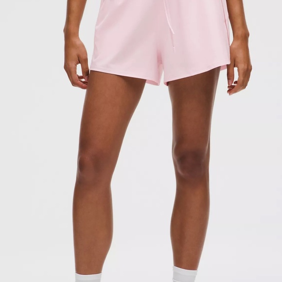 Court Rival High-Rise Short 3" Blissful pink/red clay - Picture 2 of 9